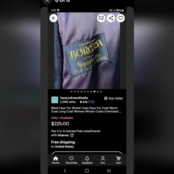 Bergdorf Goodman Fur Coat - Picture 6 of 6